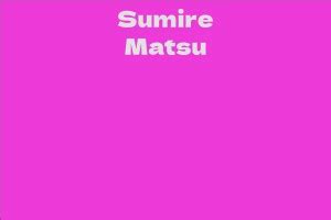 A Deeper Look at Sumire Matsu's Height and Physical Appearance