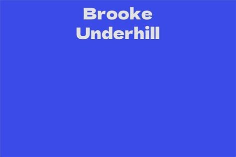 A Fashionista's Fortune: Uncovering Brooke Underhill's Net Worth