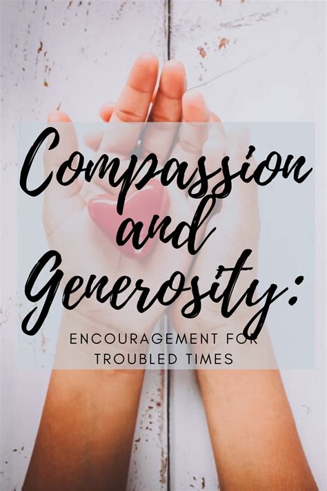 A Journey of Compassion and Generosity
