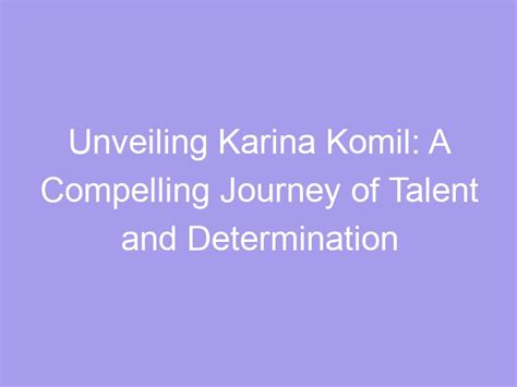 A Journey of Determination and Talent