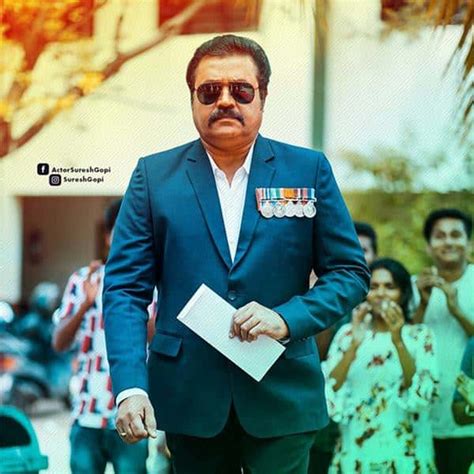 A description of Suresh Gopi's age, height, and figure