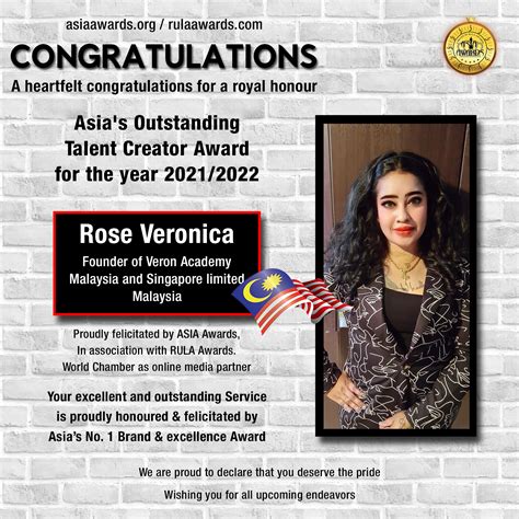 Achievements and Awards: Recognizing Veronica Rose's Talent