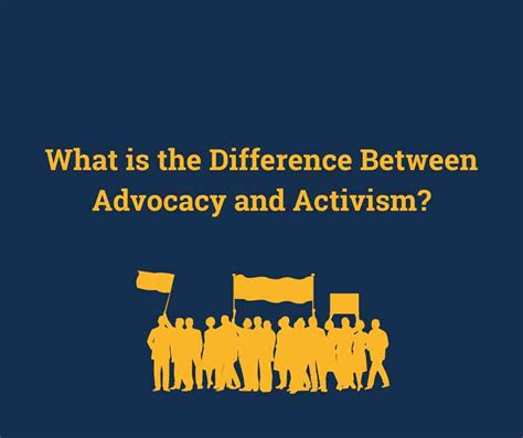 Advocacy and Activism