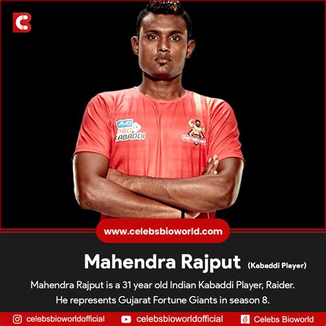 All You Should Be Aware of: Mahender Rajput's Accomplishments and Milestones