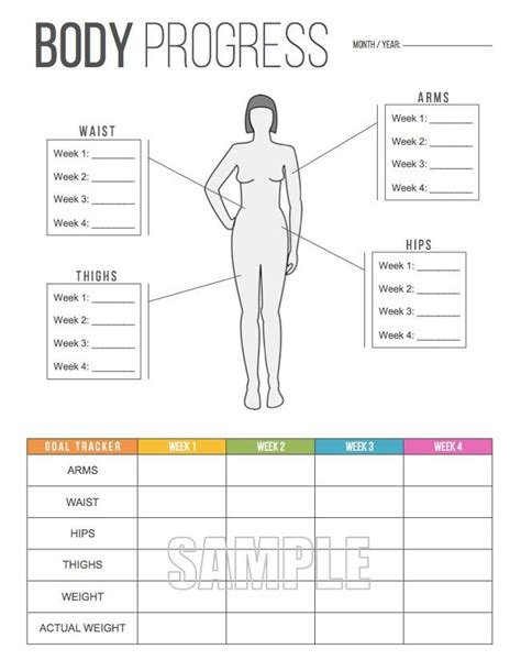 Body Measurements, Health, and Fitness Routine