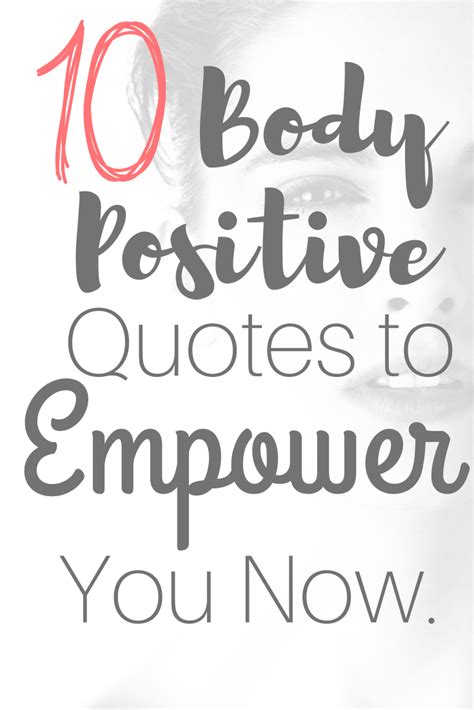 Body Positivity and Empowering Others