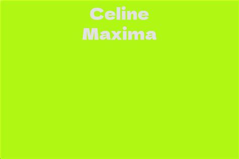 Celine Maxima's Net Worth: Exploring Her Financial Success
