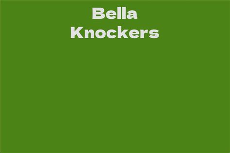 Counting the Dollars: Revealing Bella Knockers' Fortune