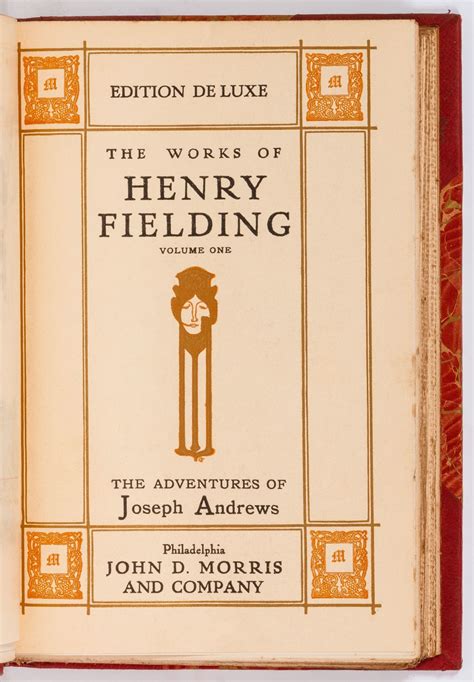 Diving into the Rich and Diverse Literary Works of Henry Fielding