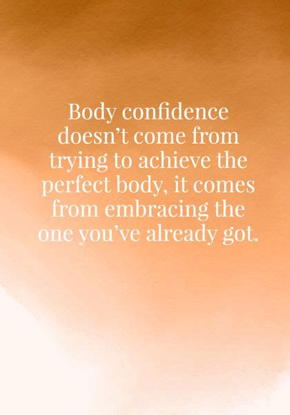 Embracing Body Confidence