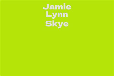 Examining Jamie Lynn Skye's Financial Success