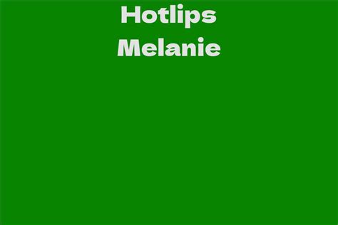 Exploring the Financial Success of Hotlips Melanie