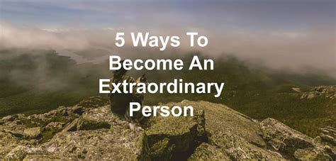Exploring the Journey of an Extraordinary Person