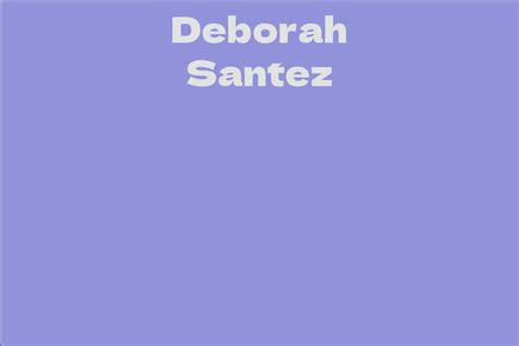 Figuring Out Deborah Santez's Curves: The Perfect Combination of Beauty and Talent