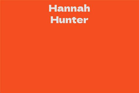 Financial Status of Hannah Hunter