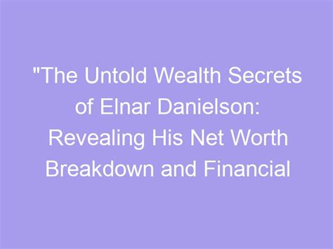 Financial Success: Revealing the Wealth of Chaz Vincent