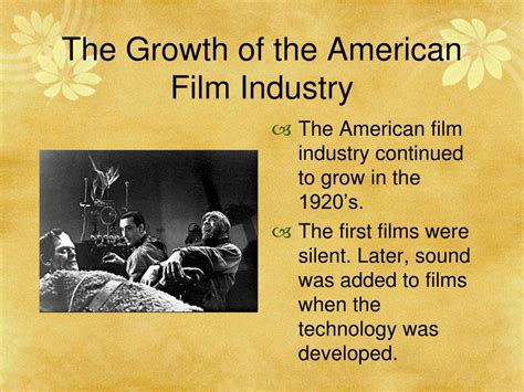 First Steps in the American Entertainment Industry
