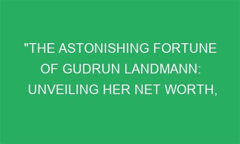 From Passion to Fortune - Unveiling the Astonishing Wealth