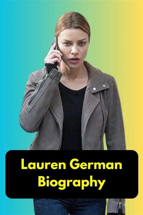 From TV Shows to Blockbuster Films: Lauren German's Acting Portfolio