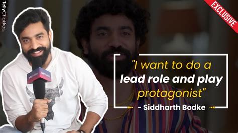 Future Aspirations and Upcoming Projects: A Glimpse into Siddharth Bodke's Promising Journey