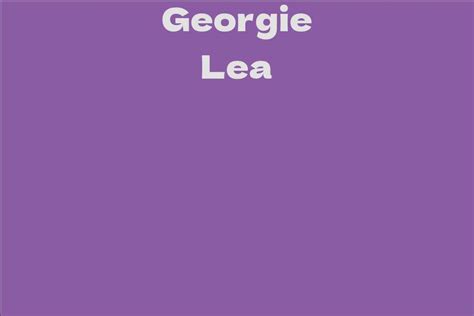 Georgie Lea's Unique Style: Understanding Her Fashion Choices