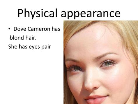 Height and Physical Appearance of Chloe Dove