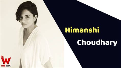 Height and Physique: Awe-inspiring Appearance of Himanshi Choudhary