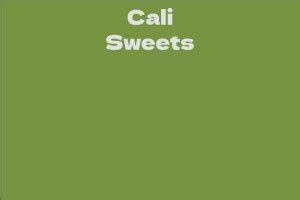Influences and Inspirations: Shaping the Path of Cali Sweets' Career