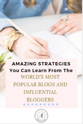 Influential Blogging Career