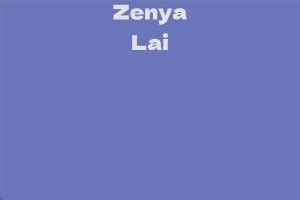 Inspirational Insights: Zenya Lai's Advice for Aspiring Individuals