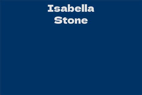 Isabella Stone's Financial Success