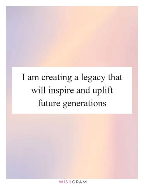 Legacy That Inspires: A Beacon for Future Generations