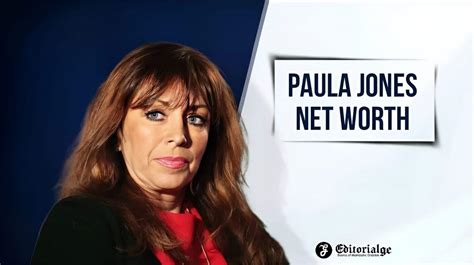 Paula Jones' Financial Success