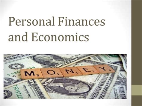 Personal Finances and Economic Success