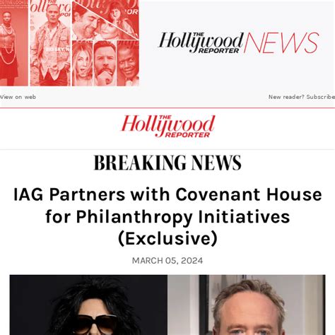 Philanthropic Initiatives by an Esteemed Hollywood Actor