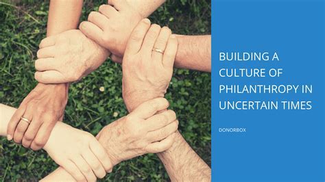 Philanthropy and Social Causes
