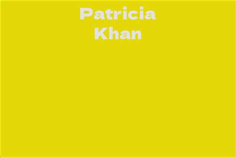 Standing Tall: Patricia Khan's Height and Modeling Career