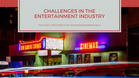 Struggles and Challenges in the Entertainment Industry
