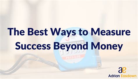 Success Beyond Measure: Achievements in Finances