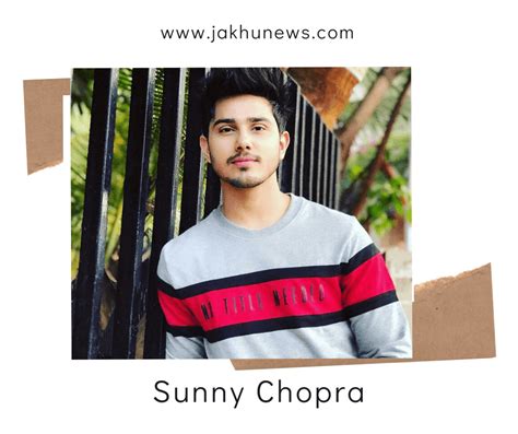 Sunny Chopra: A Rising Star on TikTok