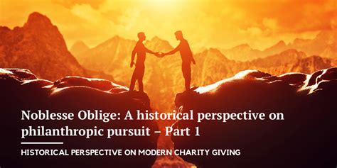 The Charitable Side: A Philanthropic Perspective