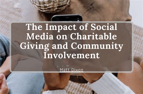 The Charitable Side: Philanthropy and Community Involvement