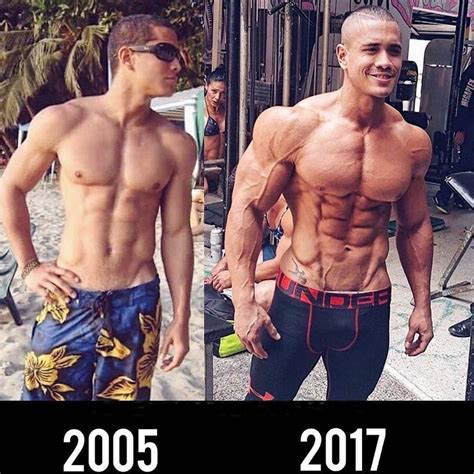 The Ever-evolving Transformation of Ashton Haze's Physique