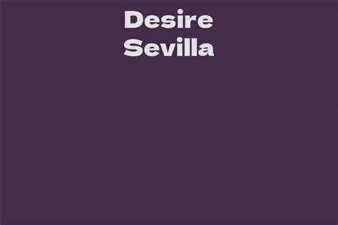 The Financial Triumph of Desire Sevilla