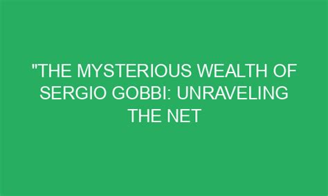 The Mysterious Wealth of an Alluring Personality