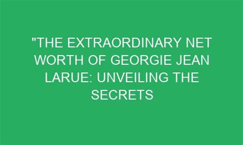 The Secrets Behind Her Success: Unveiling the Winning Traits of an Extraordinary Individual