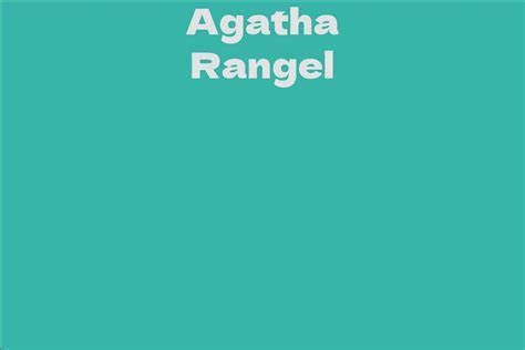 Understanding Agatha Rangel's Financial Success