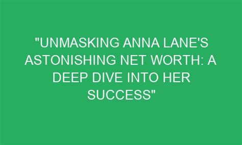 Unmasking the Astonishing Fortune of Anna Crystal