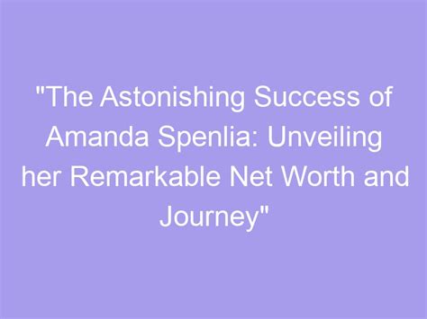 Unveiling Amanda's Journey to Success