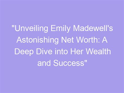 Unveiling Emily Ohara's Financial Success